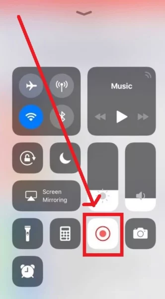 How to screen record on iPhone SE, 6s, 7, 8 1 كيفية تصوير شاشة آيفون فيديو مع امكانية تعديله