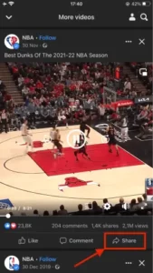 Copy Facebook Video Link كيفية تنزيل مقاطع الفيديو من فيسبوك