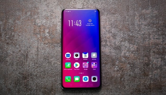 جوال oppo find x