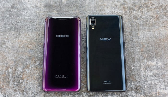 oppo find x أداء