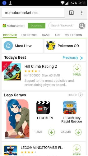 متجر التطبيقات MoboMarket