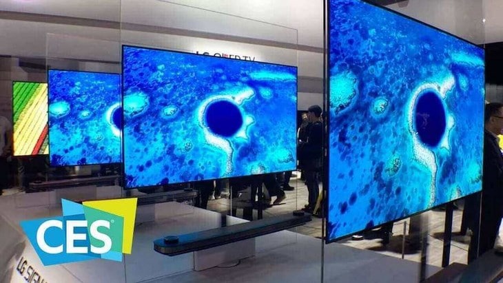 أجهزة تلفاز معرض CES 2019