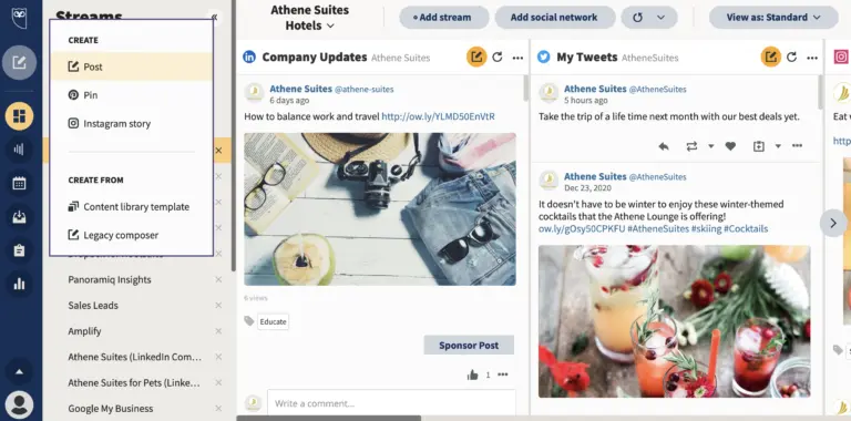 جدولة التغريدات باستخدام Hootsuite 2
