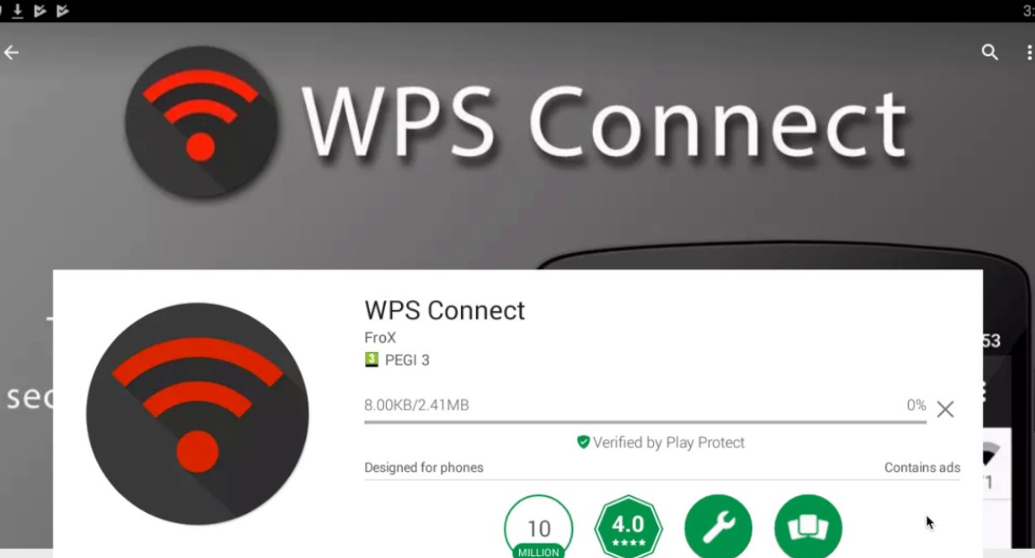  تطبيقات فتح شبكات واي فاي مقفولة WiFi WPS Connect