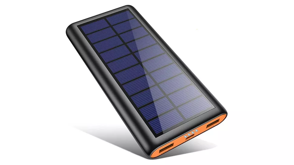 أفضل Power Bank في 2022 Kilponen Solar Power Bank, 26800mAh