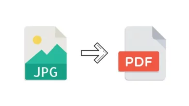 كيفية تحويل jpg إلى pdf بدون برامج