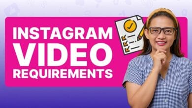 مقاس فيديو انستقرام