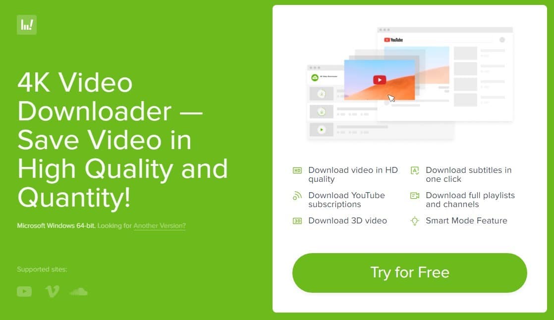 برنامج 4k video downloader