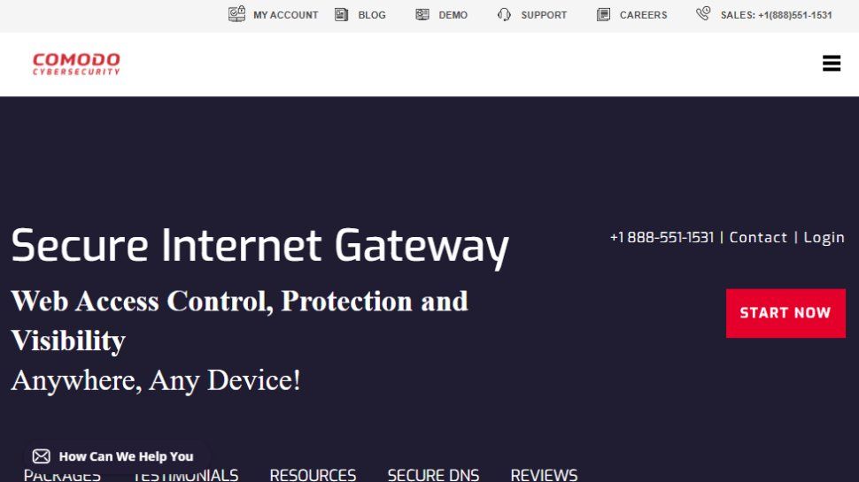 سيرفر Comodo Secure DNS