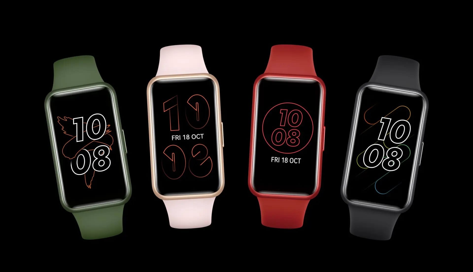 ألوان Huawei Band 7