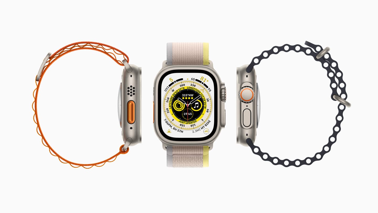 تصميم Apple Watch Ultra