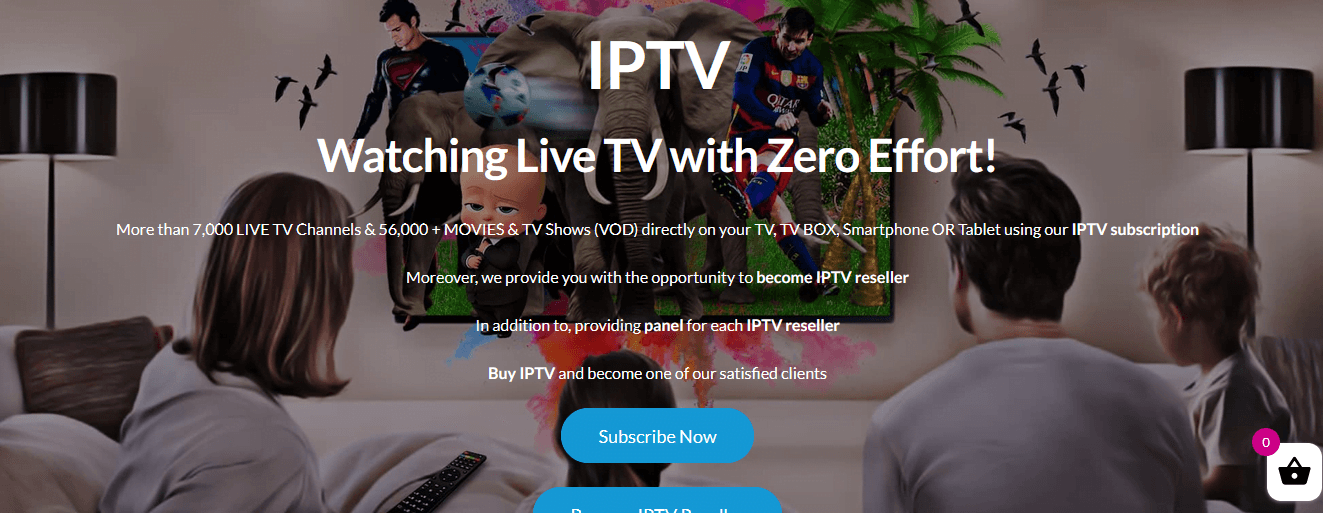 أفضل مزود IPTV عالمي